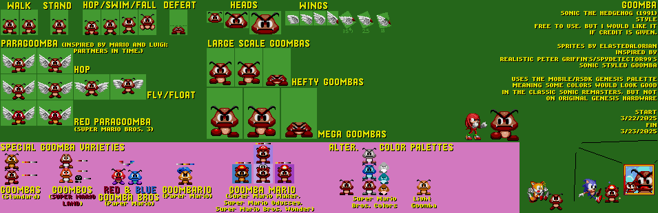 Goomba (Sonic 1-Style)