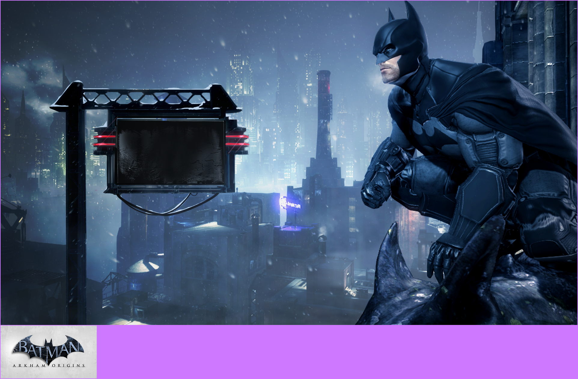 Batman: Arkham Origins - Game Banner & Icon