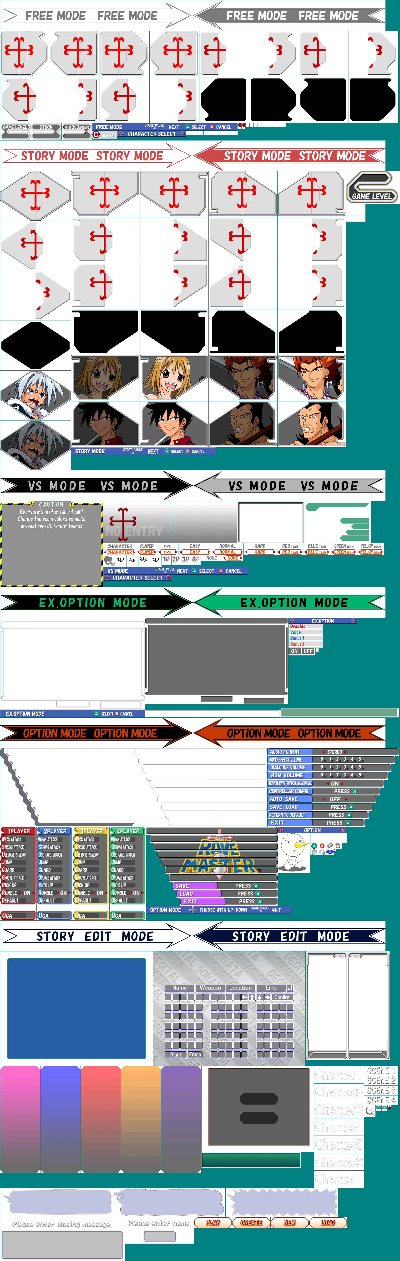 Menus