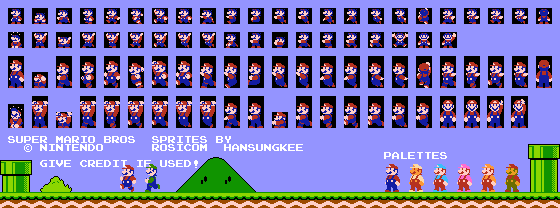 Mario Customs - Mario (SMB1-Style, Modern)