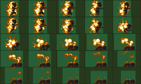 Burning Zombie
