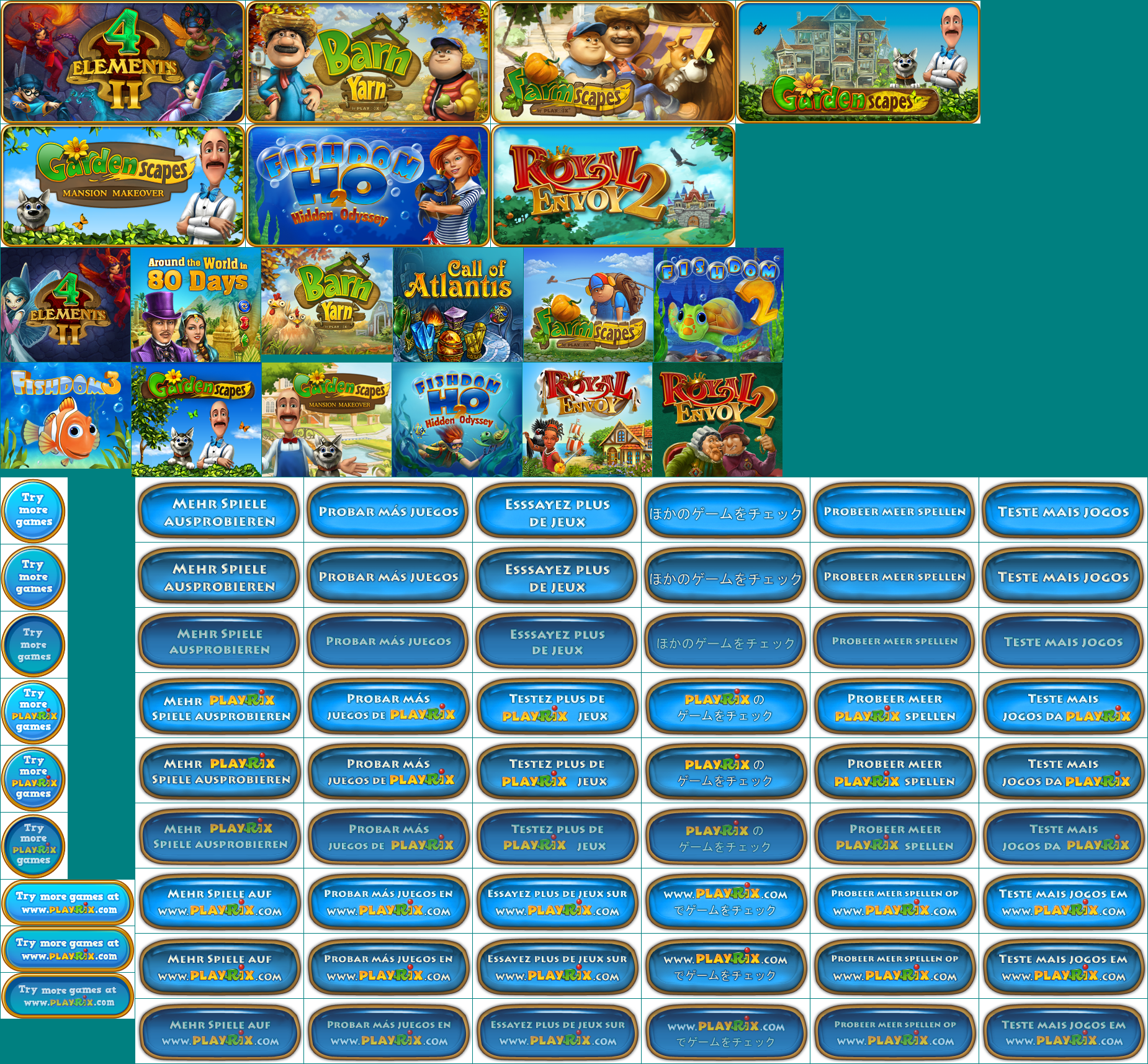 More Playrix Games