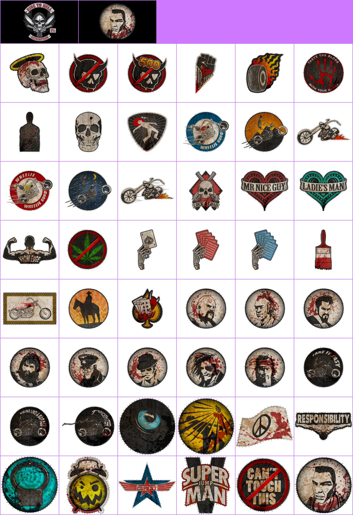 Trophy Banners & Icons