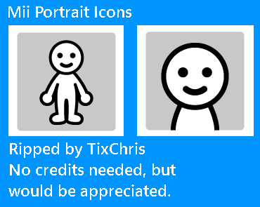Mii Portrait Icons