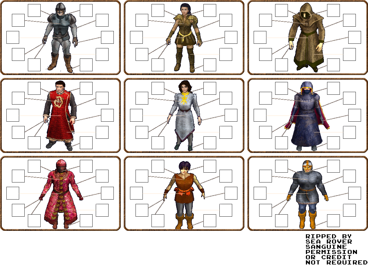 Geneforge 5 - Inventory Screens