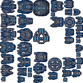 Master of Orion II: Battle at Antares - Blue CMBTSHP