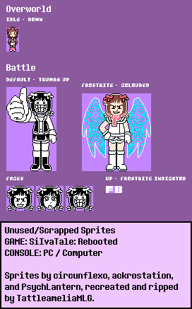 Unused/Scrapped Sprites (Recreations)