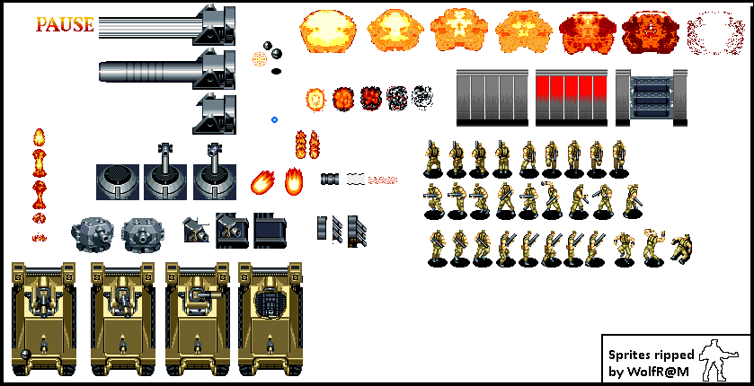 Enemy Forces & Destroyable Objects