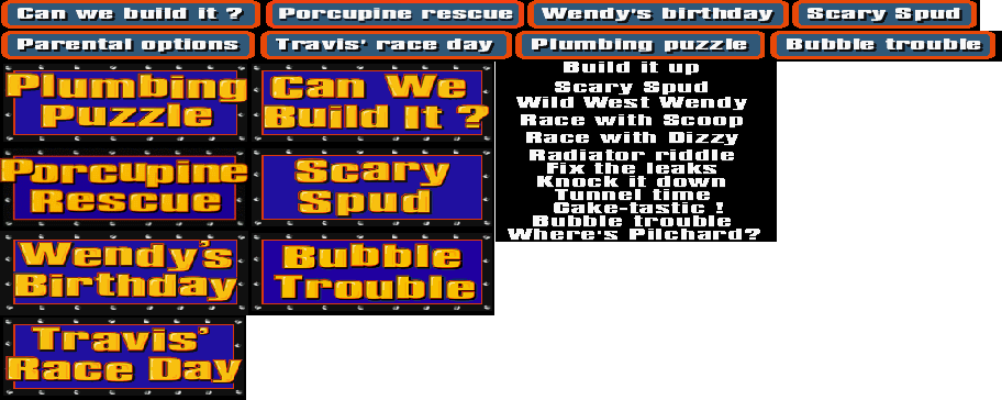Minigame Titles