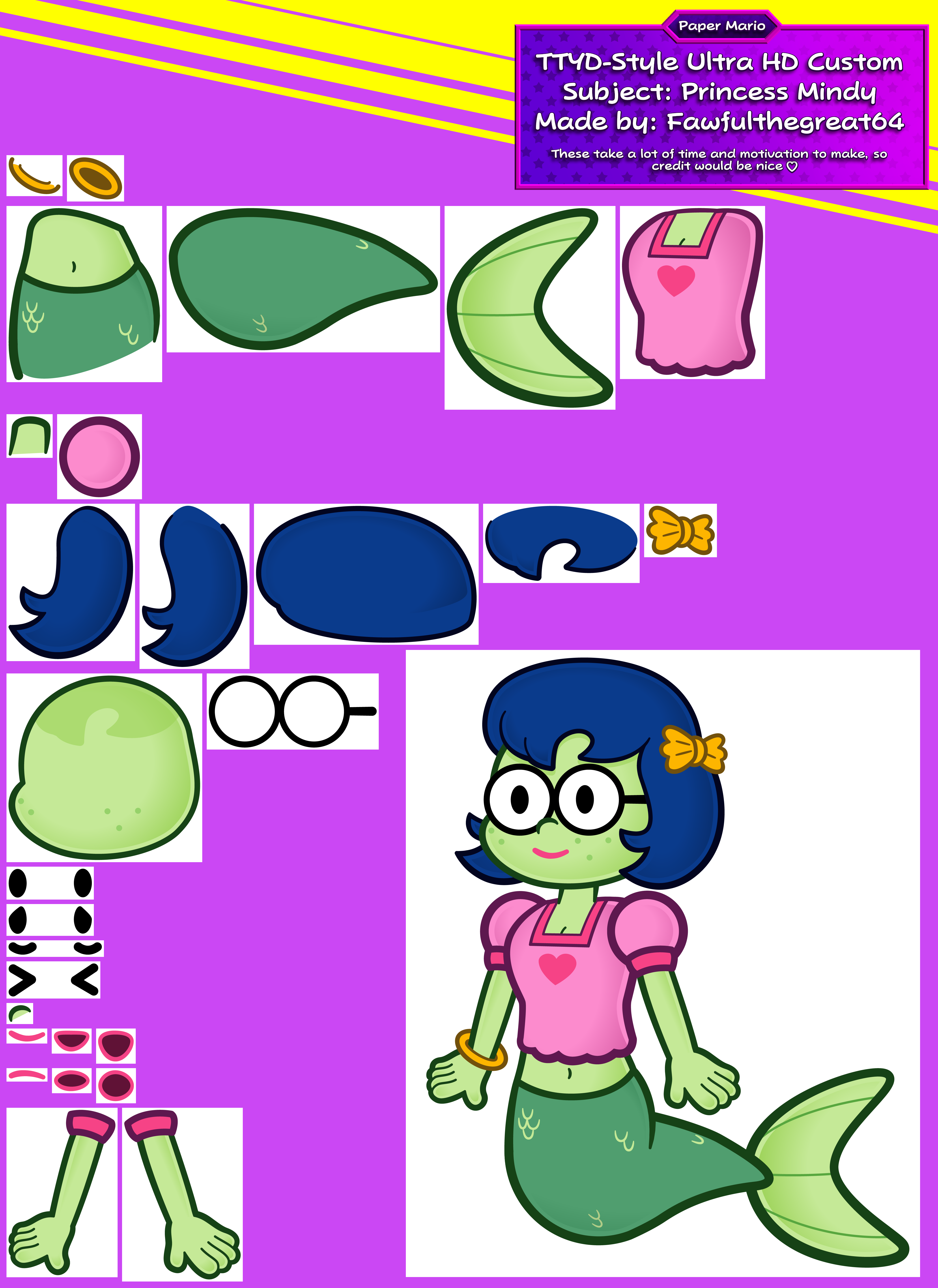 Princess Mindy (TTYD Style, HD)