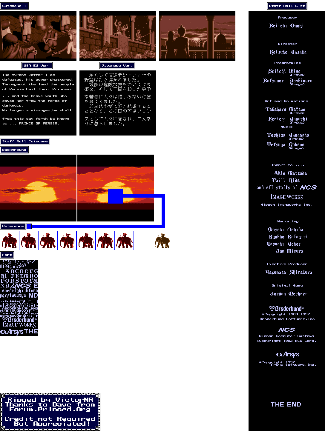 Ending and Staff Roll