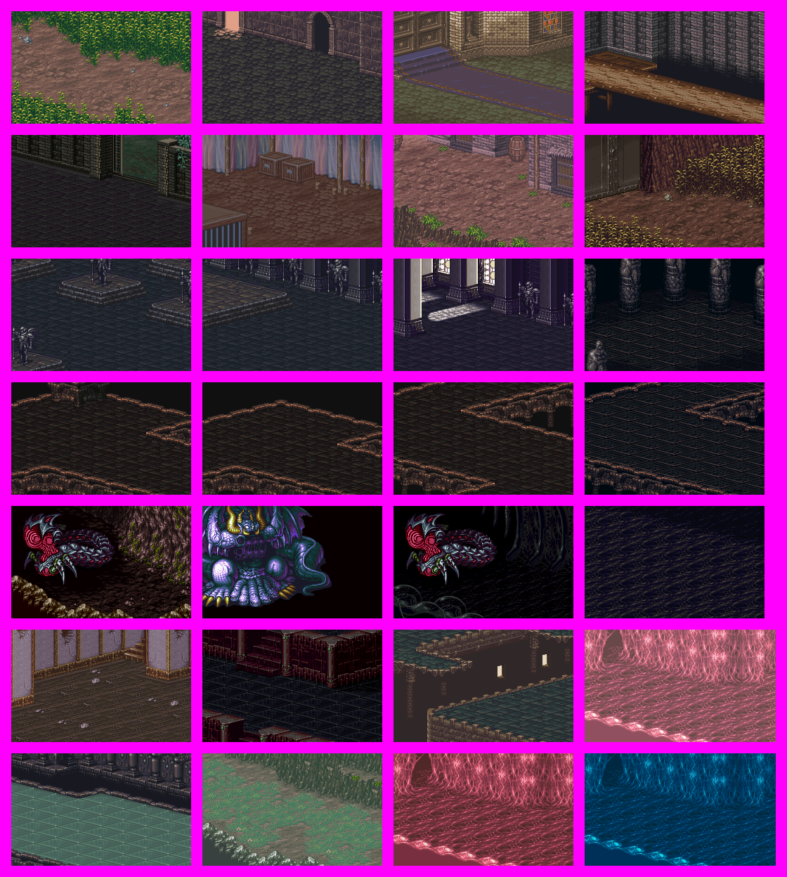 Battle Backgrounds (Static)