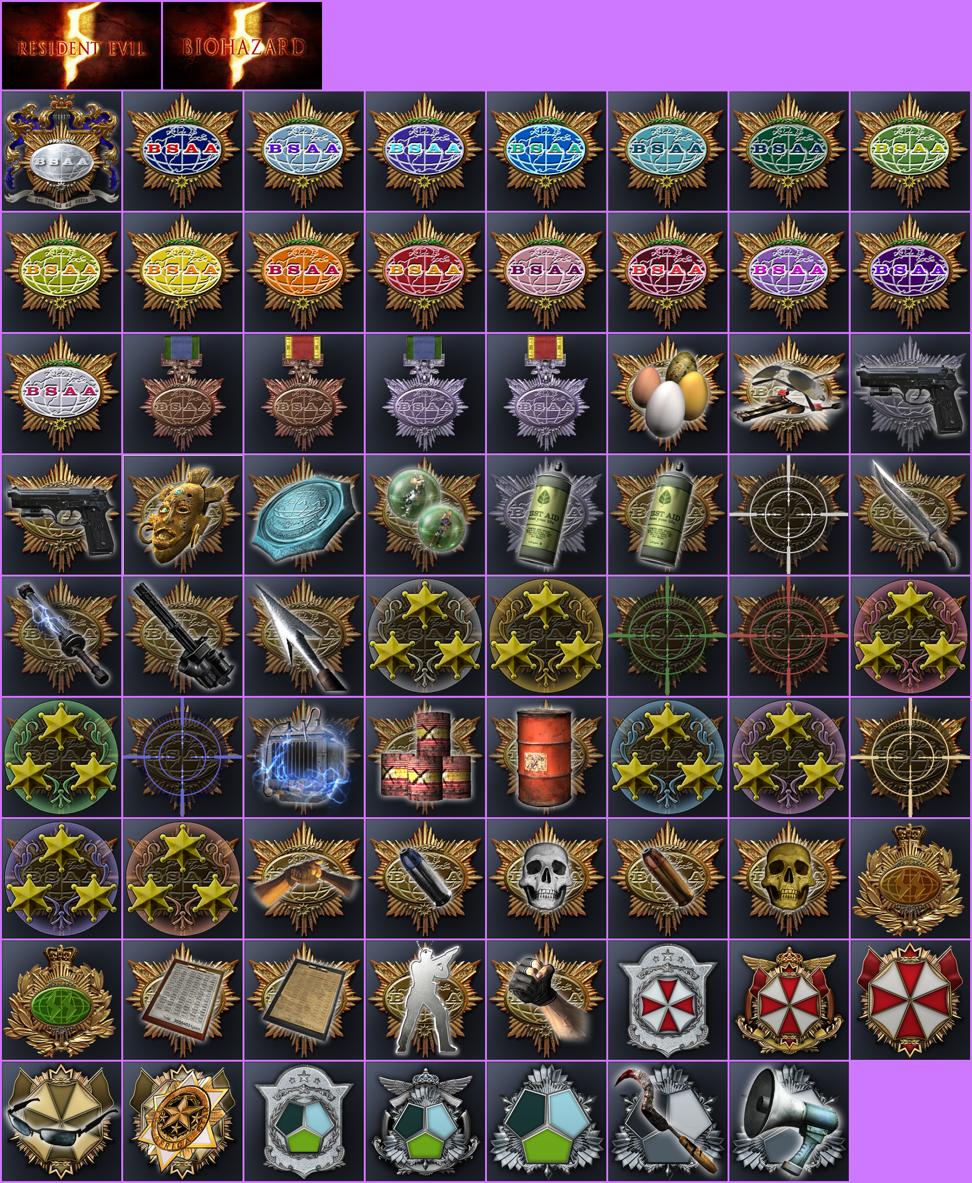 Trophy Banners & Icons