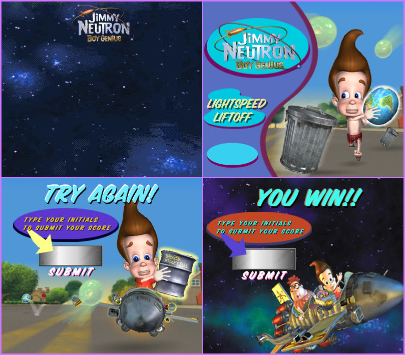 Menu Screens