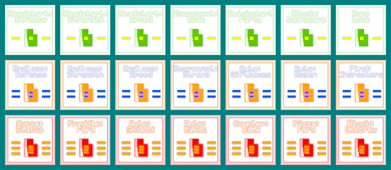 FNaF World - Chip Icons