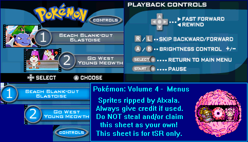 Menus
