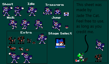 Transformers Customs - G1 Soundwave (Megaman NES-Style)
