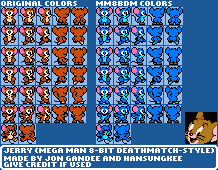 Jerry (Mega Man 8-bit Deathmatch-Style)
