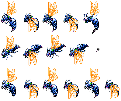 Blue Queen Bee