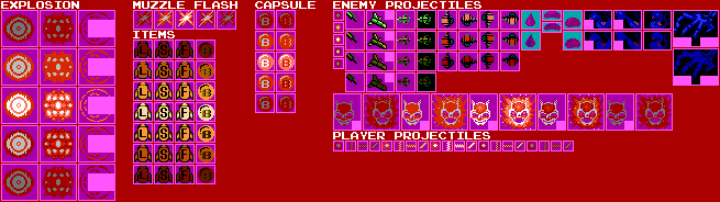 Items, Projectiles, & Effects