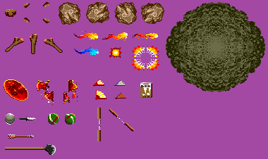 Projectiles & Items