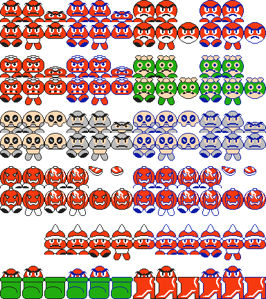 Big Goombas (SMB2 NES-Style)