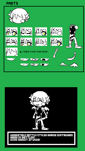 Draco Centauros (Undertale Battle-style)