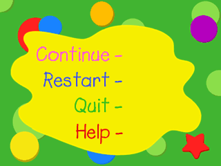 Tweenies Game Time - Pause Screen