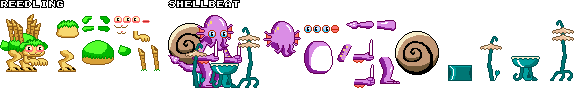 Reedling And Shellbeat (Super Mario World-Style)