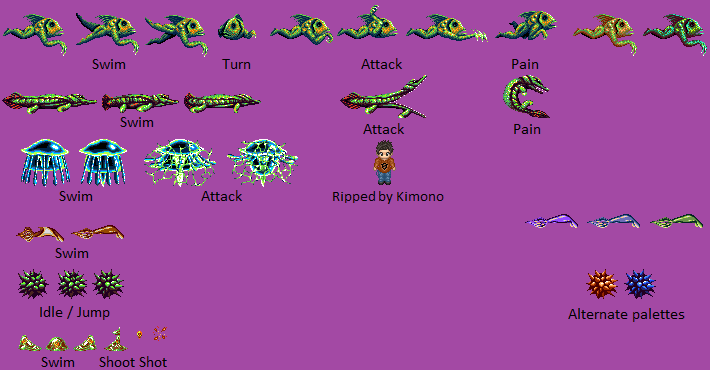 Water Enemies
