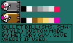 Bullet Bill (Sunshine Design, SMW-Style)