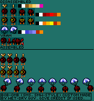 Bob-Omb (Sunshine Design, SMW-Style)