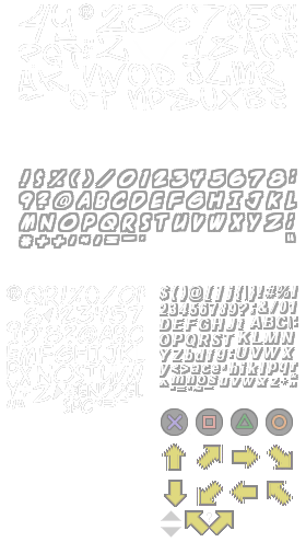 Fonts and Trick List Icons