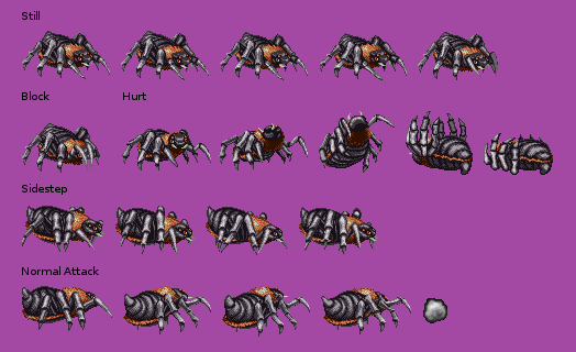 Venomous Spider Yellow