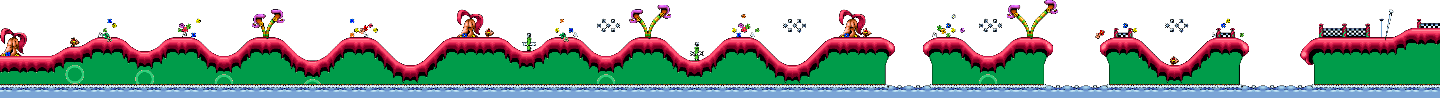 Cotton Island Columns (Bonus Stage)