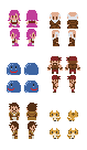 TRIBE NINE - Hero's World NPCs