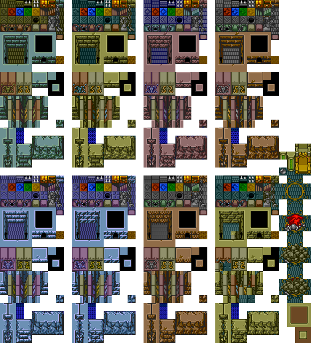 Tilesets (dungeons)