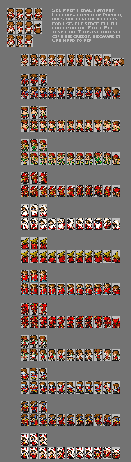 Final Fantasy Dimensions/Final Fantasy Legends (i-Mode) - Sol