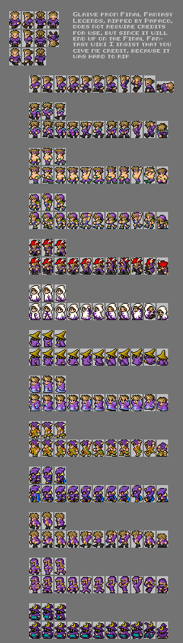 Final Fantasy Dimensions/Final Fantasy Legends (i-Mode) - Gaive