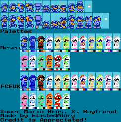 Boyfriend (Super Mario Bros. 2-Style)