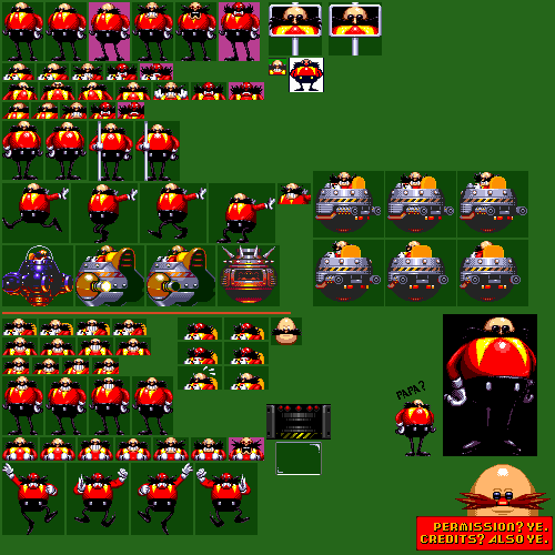 Dr. Eggman (Blue Spheres-Style)