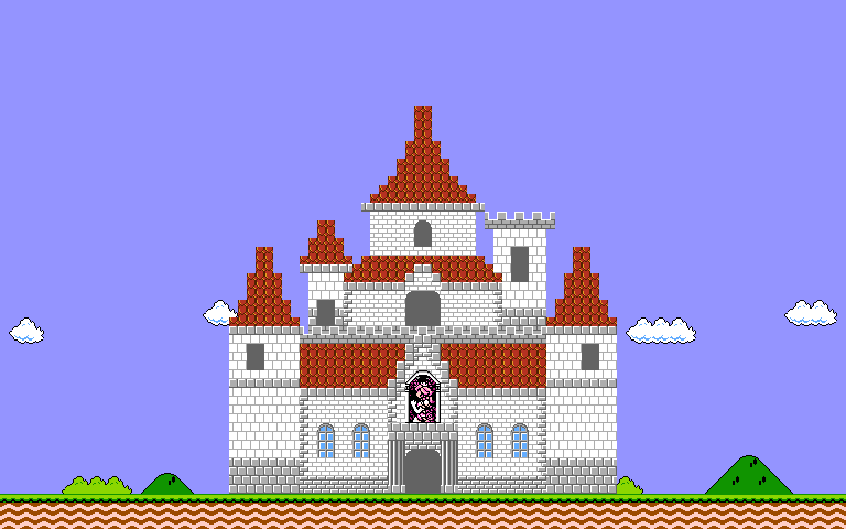 Princess Peach's Castle (SMB1 NES-Style)