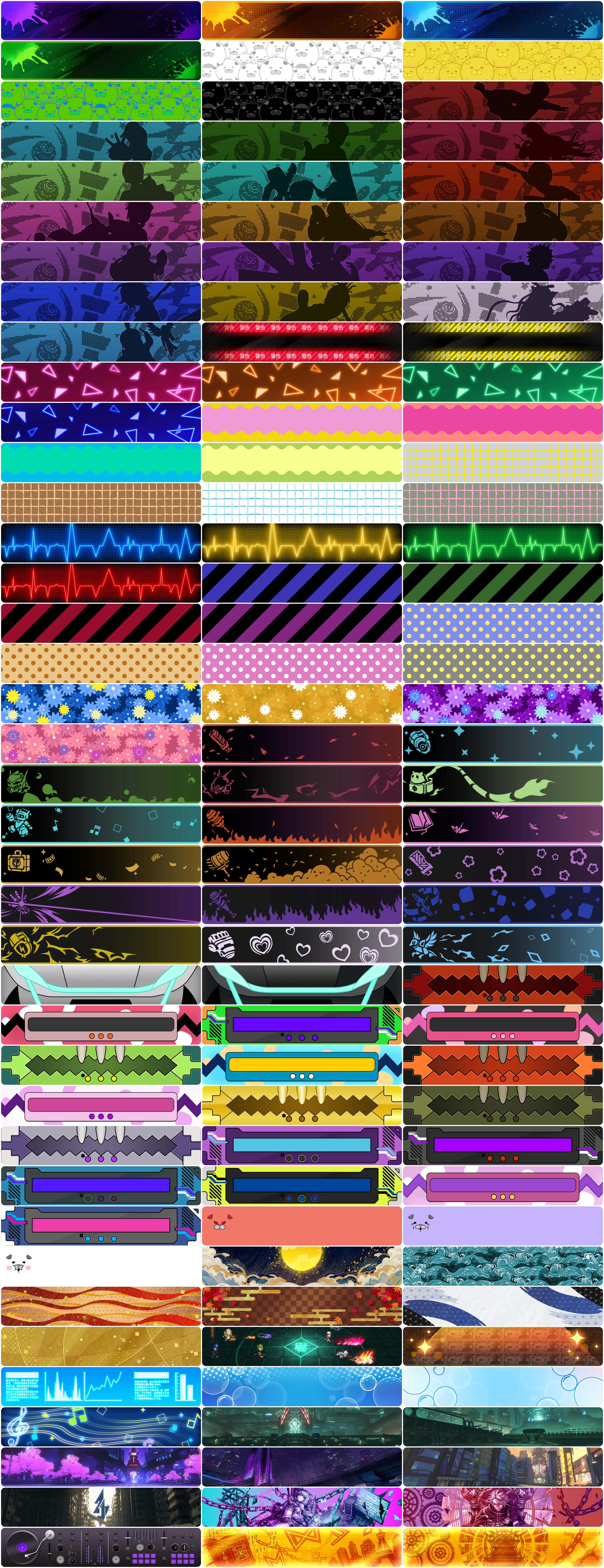 Nameplate Backgrounds