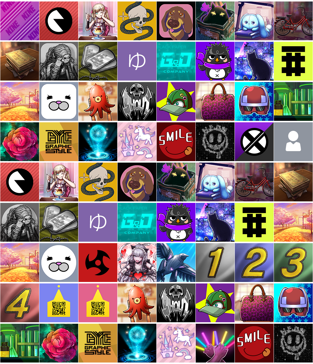 NINE Messenger Icons