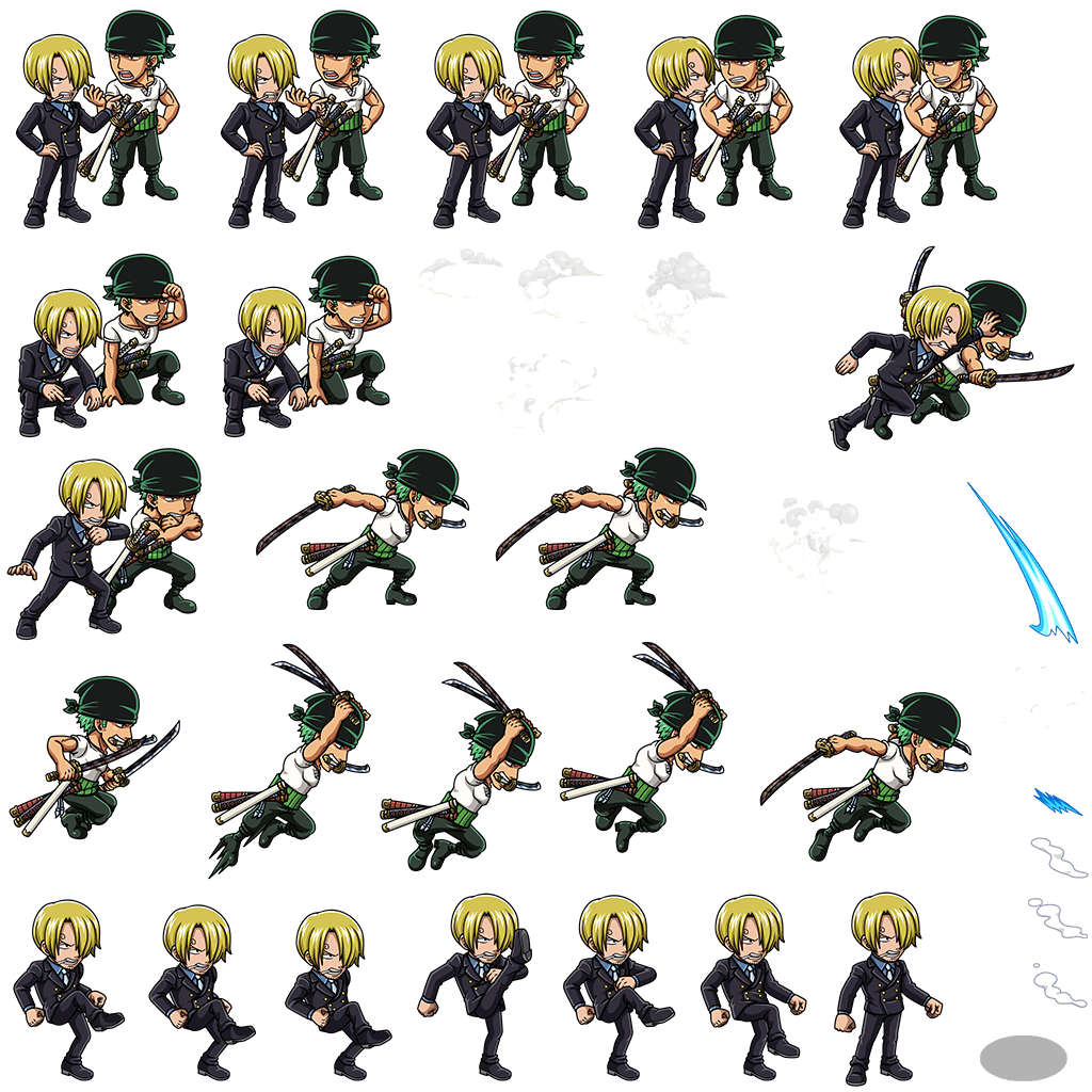 #2000 - Sanji & Zoro - Peerless Straw Hat Pirates