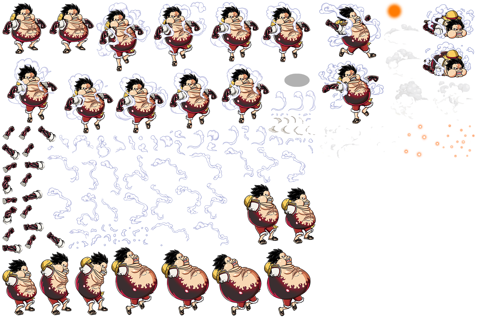 #2033 - Monkey D. Luffy - Gear Four: Tankman