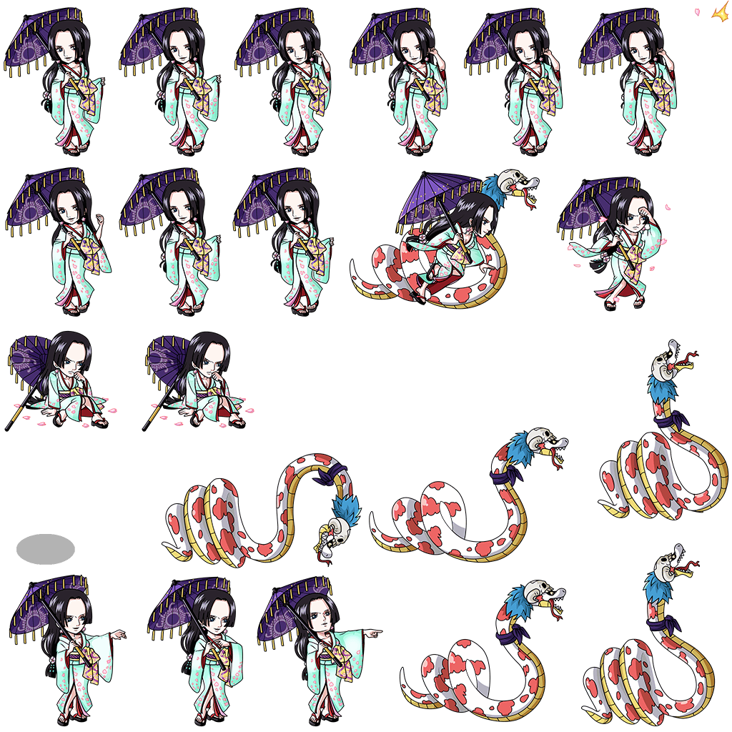 #2039 - "Empress" Boa Hancock - Beautiful Snake Princess