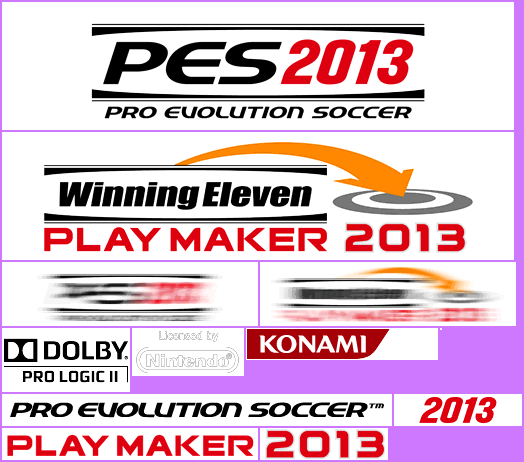 Pro Evolution Soccer 2013 / Winning Eleven Play Maker 2013 - Wii Menu Banner & Icon