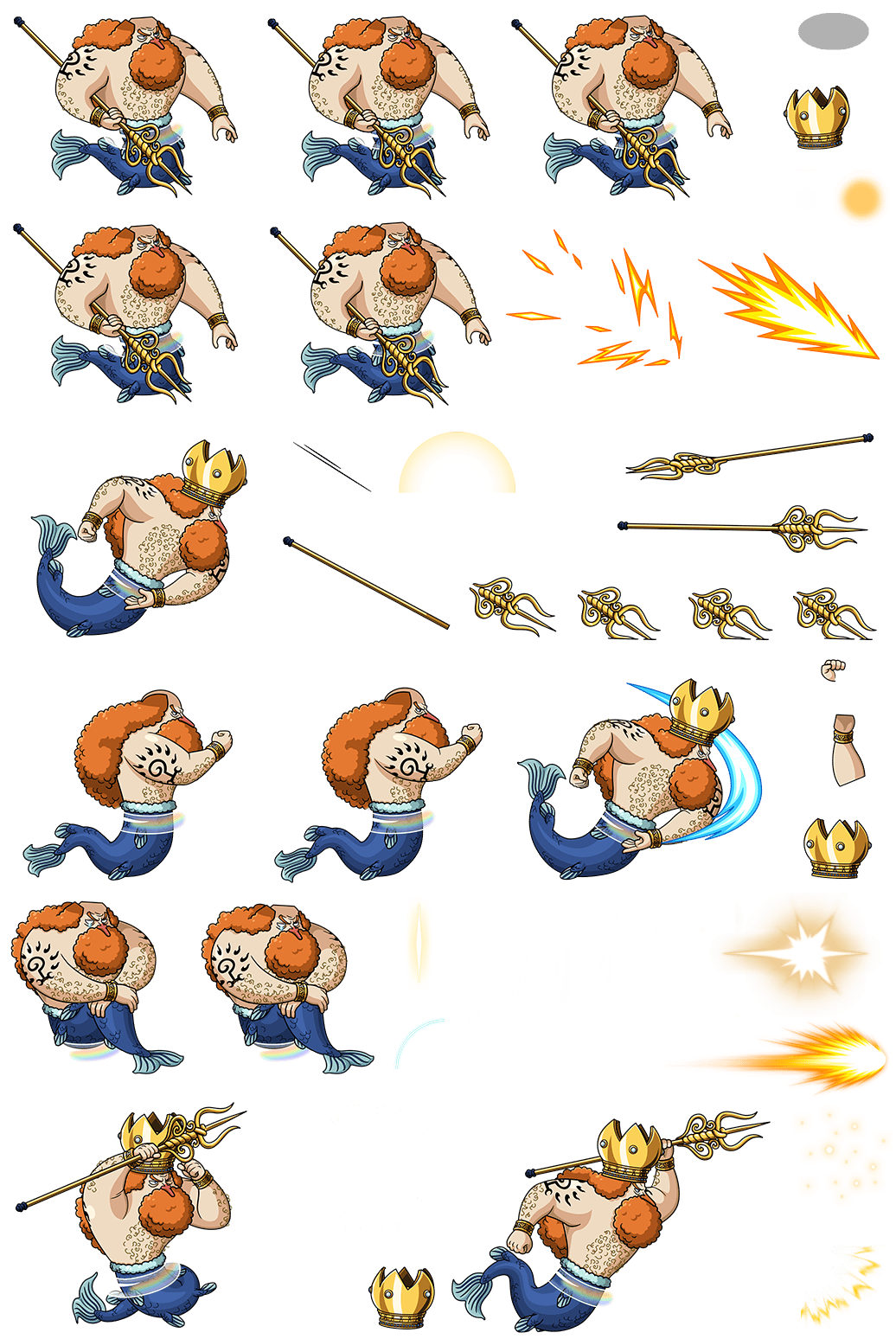 #1723 - King Neptune - The Sea God - King of the Ryugu Kingdom