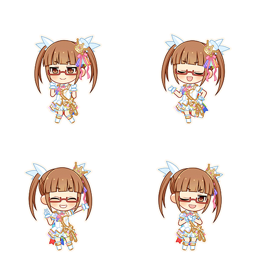 THE IDOLM@STER Cinderella Girls: Starlight Stage - Akiha Ikebukuro (Rainbow Colors)